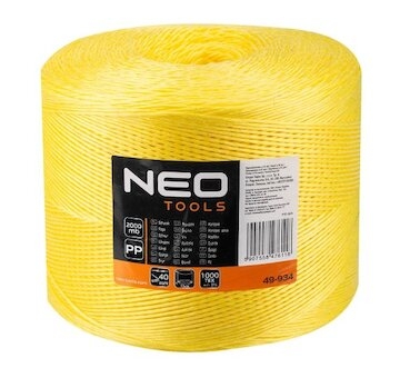 NEO Polypropylénová šnúra 2000 m