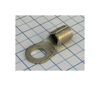 Oko káblové S10mm/M6 medené plechové