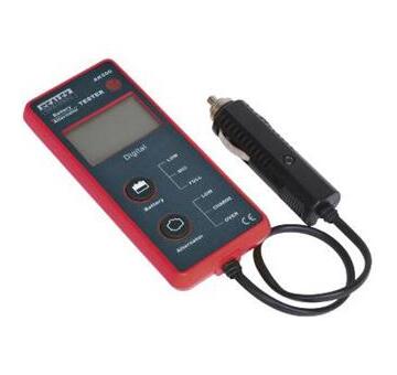 SEALEY Tester batérie a alternátora s LCD displejom, 12V