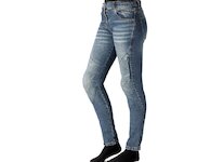 Dámske moto rifle RAINERS ALEXA modré kevlar – veľkosť XL