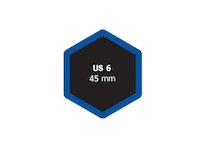 FERDUS Záplata uni US 6 na opravu plášťov - priemer 45 mm (1ks)