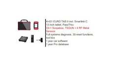 LAUNCH Diagnostika X-431 EURO TAB III 1+1
