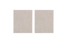 NEO Samolepiace plstené podložky, svetlohnedé 80x100 mm, 2 ks.