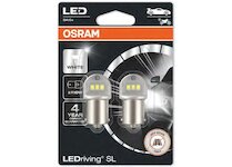 OSRAM Žiarovka 12V LED, BA15s 1,2W,R10W biela 6000K blister /2ks/*DOPREDAJ (náhrada 5008DWP2BL)