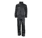 S-LINE Nepremokavý komplet bunda + nohavice čierny XL