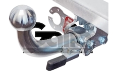Ťažné zariadenie GALIA  MAZDA  323 1994-1996 *BAJONETOVÉ PREVEDENIE C
