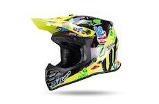 UFO Prilba detská KOREY 2026 čierna-neónová žltá L